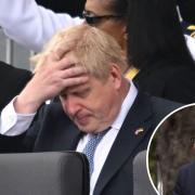 Prime Minister Boris Johnson, who will face a no confidence vote today, and Reading West MP Alok Sharma