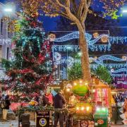 Reading Christmas Market in Broad Street. This year, Peak Catering has applied to sell mulled wine and beer from its stalls. Credit: Vadym Gurevych