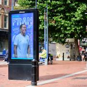 Billboards in support of England star Fran Kirby erected ahead of Euro 2022