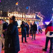 Delicious sweet treats like churros and donuts for sale at Reading Winter Wonderland. Credit: Premier Winter Wonderland Events