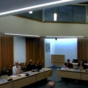 Councillors and officers at the Audit and Governance Committee meeting. Credit: Reading Borough Council / YouTube