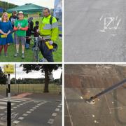 Cyclists point out the good, bad and ugly in Reading road network. Credit: Reading Cycle Campaign