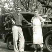 Lawrence Webster-Waring and the first Warings Bakery delivery van