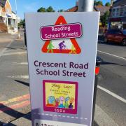 The Crescent Road School Street in East Reading. Credit: Reading Borough Council