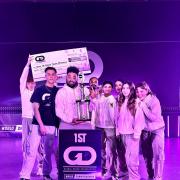 Street dance crew WOW at International dance competition