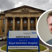 Councillor Jason Brock and the Royal Berkshire Hospital