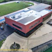 Palmer Park Leisure Centre & Stadium officially opening. Pic: Flyskydronesuk.com/flyskydrones@hotmail.com