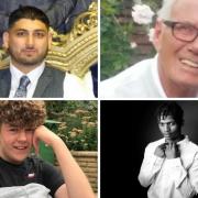Reading victims who were stabbed to death David Allen, Raheem Hanif, Olly Stephens and Yannick Cupido