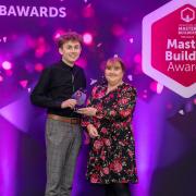 Kenny received the prize at the Master Builder Awards 2023 ceremony