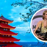 The Japanese Pagoda of Reading's 'sister city' and Taylor Swift. Credit: Firoz Anzari creative commons licence / Press Association