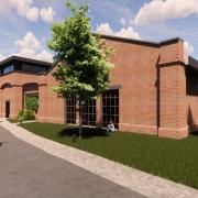 The proposed pool building for Reddam House school just outside Sindlesham. Credit: Stl Architecture
