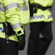 A woman was hospitalised during the incident - and a police officer was subsequently racially abused