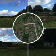 Assorted pictures of the site for the 35 home proposal and its location in Emmer Green. Credit: OSP Architecture