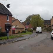 The land and garage in Faygate Way, Earley, which is where the flats would have been located. Credit: Wokingham Borough Council