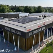 Drone images show Rivermead Leisure Centre ahead of grand opening