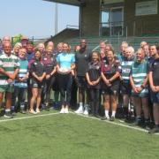 Reading walking rugby joined by Princess of Wales in Maidenhead event