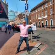 Gabriele Scicluna was hit with the parking fine after he dropped his wife off outside the M&S in Friar Street, Reading. Credit: James Aldridge, Local Democracy Reporting Service