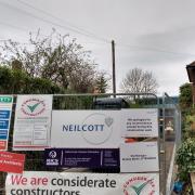 The building site for The Gate Church project at 384 The Meadway in Tilehurst. Credit: James Aldridge, Local Democracy Reporting Service