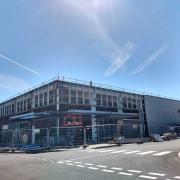 The old Toys R Us at Reading Gateway is currently being converted into an Aldi. Credit: James Aldridge, Local Democracy Reporting Service