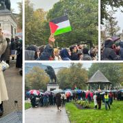 Rally for Palestine's people in Reading