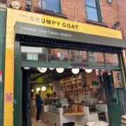 The Grumpy Goat café, shop and bar in Union Street, also known as Smelly Alley in Reading town centre. James Aldridge, Local Democracy Reporting Service