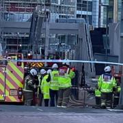 Fire services 'scaling back' after major incident at construction site