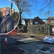 'It's a real pain' Public frustration after sinkhole not filled after FIVE MONTHS