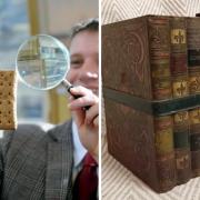 History buff shows off 100-year-old Huntley and Palmers biscuit from World War One