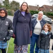 Parents, pupils and Pauline Jorgensen have been calling for a crossing