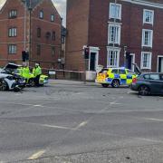 Accident on Caversham Road