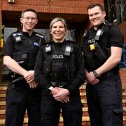 Bravery awards for PC Tom Blount, PC Oliver Smith and PC Sarah Clark of Thames Valley Police