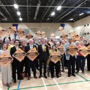 The Liberal Democrats celebrate the results in Wokingham