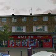 The Butts Today's Local convenience store at a precinct of shops along The Meadway in Tilehurst.