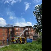 IN PICTURES: Fire that tore through old Broadmoor Hospital site