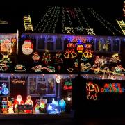 VIDEO & PICTURES: Family's spectacular Christmas display will help two good causes