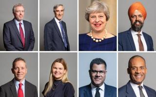 All eight of Berkshire's MPs. Credit: House of Commons offices