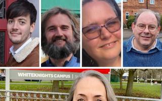 The new councillors for Redlands, Katesgrove and Church wards on Reading Borough Council. Credit: Reading Greens, Reading Labour