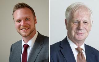 Councillors Jason Brock (left) and Clarence Mitchell (right). Credit: Reading Borough Council portraits