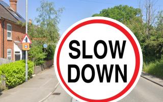 The speed limit on Basingstoke Road in Shinfield is currently 40 miles per hour
