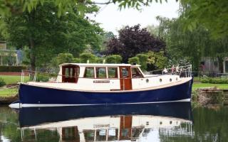 The Charles Cooper Henderson Vessel that served at Dunkirk in 1940, now used as a pleasure boat that does trips along the River Thames. Credit: Vintage Days Out