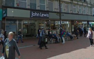 The defendant stole fragrances from the John Lewis branch in Reading (pictured)