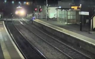 WATCH: This is why you shouldn't risk your life on the rail line