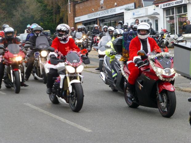 Reading Chronicle: 24th Motorcycle Toy Run